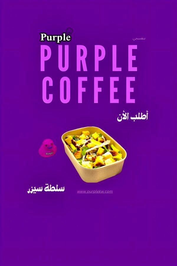 سلطة السيزر بالدجاج💜